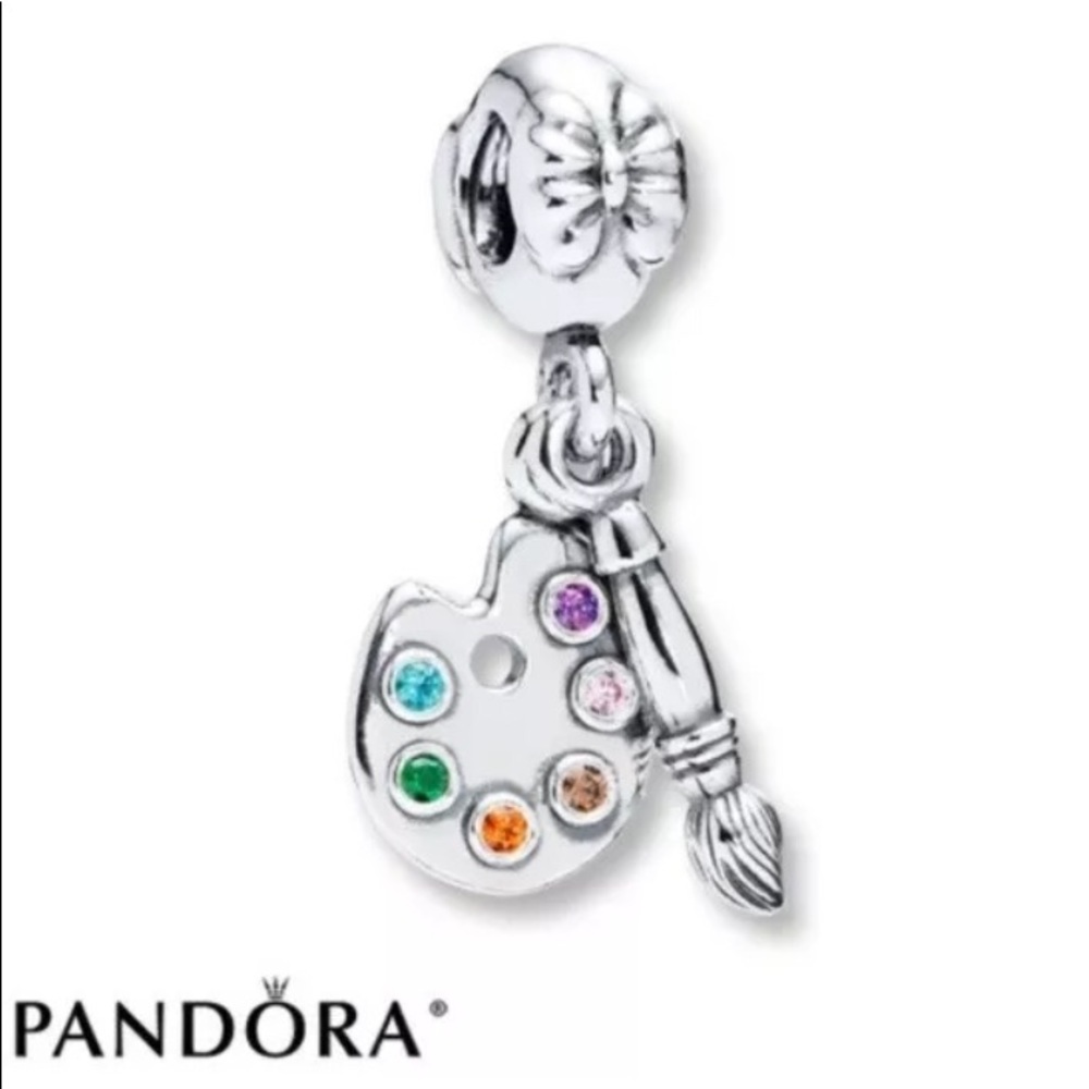 New Pandora Artists Pallette Charm